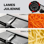 Mandoline de Cuisine Multifonction – Découpe Rapide et Sécurisée