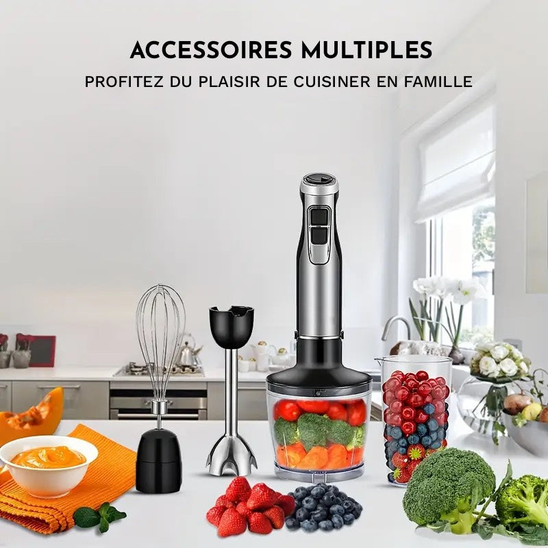Mixeur Plongeant Multifonction – Puissant, Léger et Facile à Utiliser